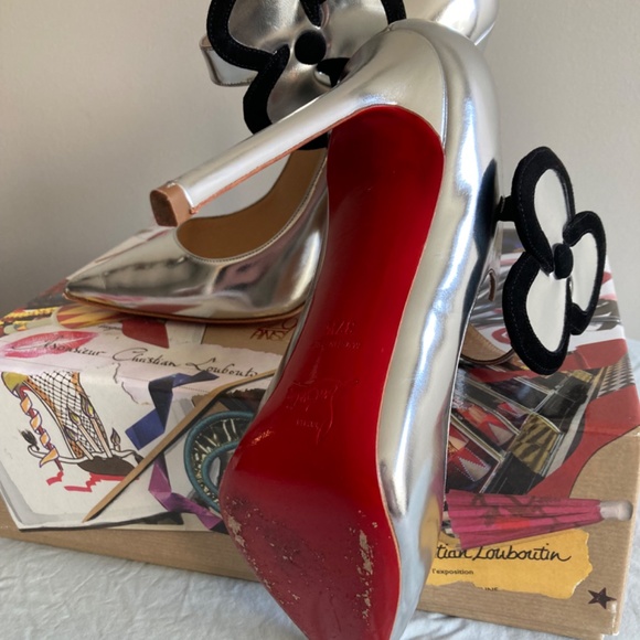Christian Louboutin 20th Anniversary Specchio Pensee 120 - Picture 5 of 11